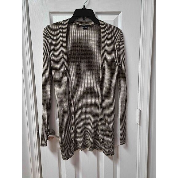 Theory Stripes Long Cardigan S - Picture 1 of 8